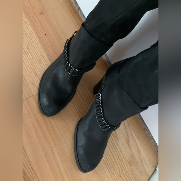 ❤️‍🔥 Miss Sixty Melody Above The Knee Western Leather Boots ❤️‍🔥 - Picture 4 of 9